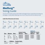 DARCO MQM2B: +SHOE POST-OP MALE/MED BLK (Each)