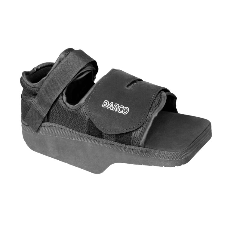 DARCO OQ2B: +SHOE ORTHOWEDGE MED BLACK UNISEX (Each)