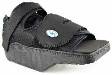 DARCO OQ3B: +SHOE ORTHOWEDGE LG BLACK UNISEX (Each)