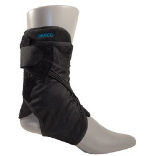 DARCO WB2 ANKLE BRACE WEB MED BLK UNIV W/STAYS (Each)