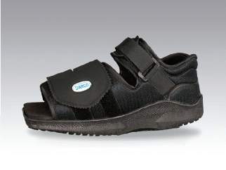 DARCO MQM1B MQM1B: +SHOE POST-OP MALE/SM BLK 1/EA 12/BX 36/CA EACH