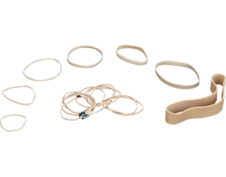 DEROYAL 30-083: BAND RUBBER STERILE 3X1/8 (Case of 100 Packs)  