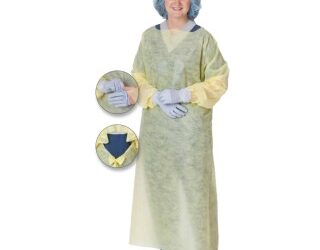 CARDINAL 2110PG 2110PG: GOWN COVER YELLOW UNIVERSAL