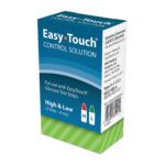EasyTouch® Hi/Lo Control Solution, 2 x 4 mL Vials per Box – 12 per Case