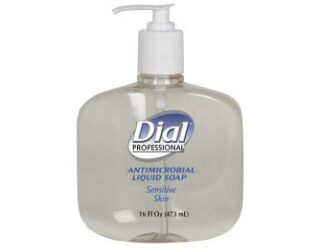 DIAL 2340080784: SOAP DIAL SENSITIVE SKIN W/PUMP 16OZ (Case of 12)