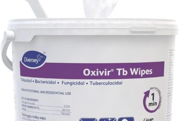 DIVERSEY 5627427: OXIVIR TB WIPES - 11IN X 12IN WIPE (Case of 4 Buckets of 160)