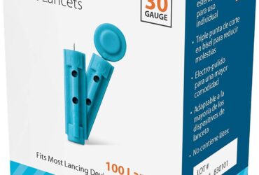 EasyTouch® 30G Twist Lancets – Sterile, Universal Fit, 100 per Box | 1000 per Case