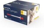 EasyTouch® Vet U-40 Insulin Syringe – 31G x ½”, 1cc, for Pets, 100/BOX |500/CASE