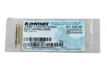 DEPUY SYNTHES 401.828.96 2.0mm Ti Cortex Screw 28mm