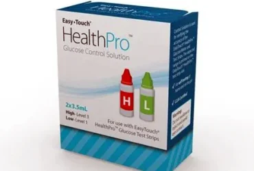 HealthPro® Hi/Lo Control Solution, 4 mL Vials – 1/box - 12/case