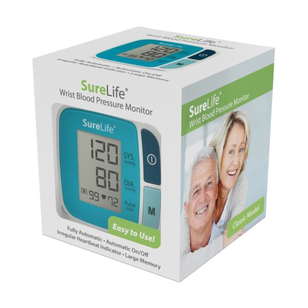 SureLife® Classic Wrist Blood Pressure Monitor – Digital, 24 Units