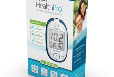 HealthPro 809001 Glucose Meter Kit – Blood Glucose Monitoring System, 1/Box - 6/Case