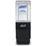 GOJO 4424-D6: PURELL® ES1 HAND SANITIZER DISPENSER STARTER KIT - GRAPHITE (Case of 6)