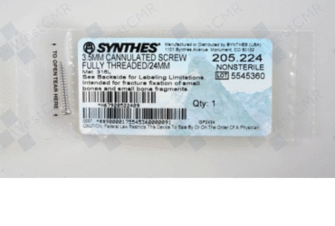 DEPUY SYNTHES 205.224 3.5MM CANN SCREW FULL THREAD 24MM