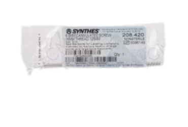 DEPUY SYNTHES 208.420 6.5MM CANN SCREW 16MM THREAD 125MM