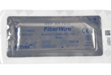 ARTHREX AR-7210 FIBERWRITE SUTURE 5 USP BLUE 36IN