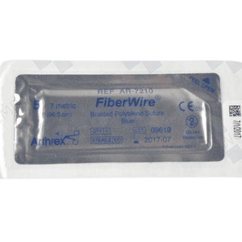 ARTHREX AR-7210 FIBERWRITE SUTURE 5 USP BLUE 36IN ARTHREX AR-7210 FIBERWRITE SUTURE 5 USP BLUE 36IN