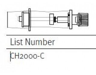 ICU MEDICAL CH2000-C Spiros Closed Male Connector