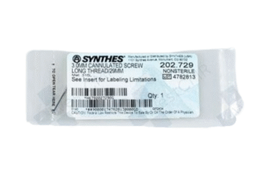 DEPUY SYNTHES 202.729 3.0MM CANN SCREW LONG THREAD 29MM