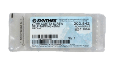 DEPUY SYNTHES 202.842 2.7mm Cortex Screw 42mm