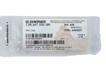 DEPUY SYNTHES 204.228 3.5MM SHAFT SCREW 28MM