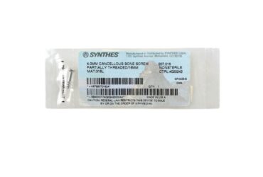 DEPUY SYNTHES 207.016 4.0MM CANCELL. SCREW 16MM OPEN PACK