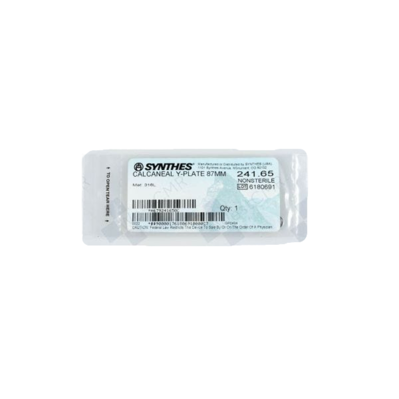 DEPUY SYNTHES 241.65 CALCANEAL Y-PLATE 87MM DEPUY SYNTHES 241.65 CALCANEAL Y-PLATE 87MM