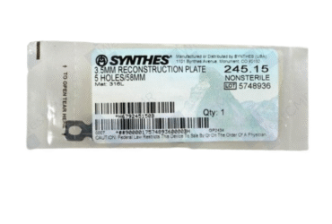 DEPUY SYNTHES 245.15 3.5MM RECON PLATE 5 HOLE 58MM