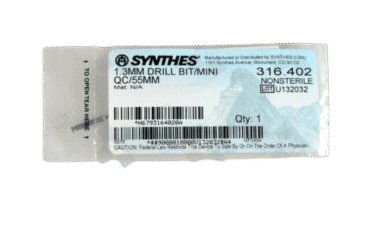 DEPUY SYNTHES 316.402 1.3MM DRILL BIT 55MM