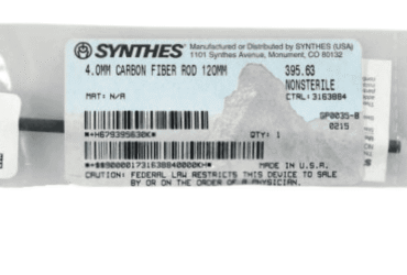 DEPUY SYNTHES 395.63 4.0MM CARBON FIBER ROD 120MM