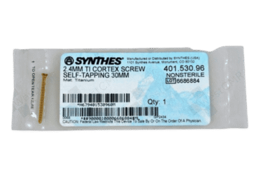 DEPUY SYNTHES 401.530.96 2.4MM TI CORTEX SCREW 30MM