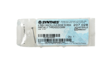 DEPUY SYNTHES 207.028 4.0MM CANCELLOUS SCREW PARTIAL 28MM