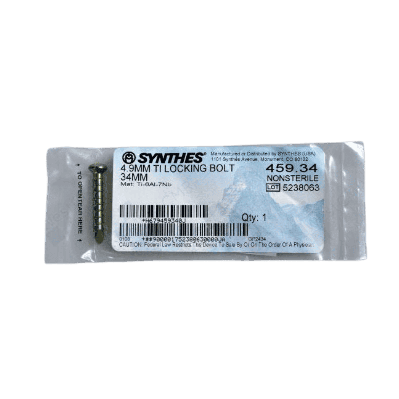 DEPUY SYNTHES 459.34 LOCKING BOLT 34MM DEPUY SYNTHES 459.34 LOCKING BOLT 34MM