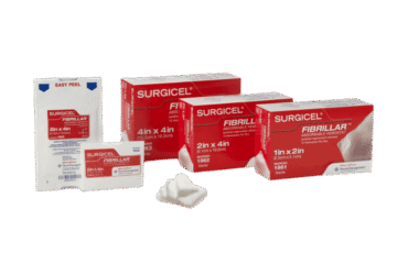 ETHICON 1963 SURGICEL FIBRILLAR HEMOSTAT 4.0IN