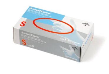 Medline SensiCare Exam Gloves (MDS8084)