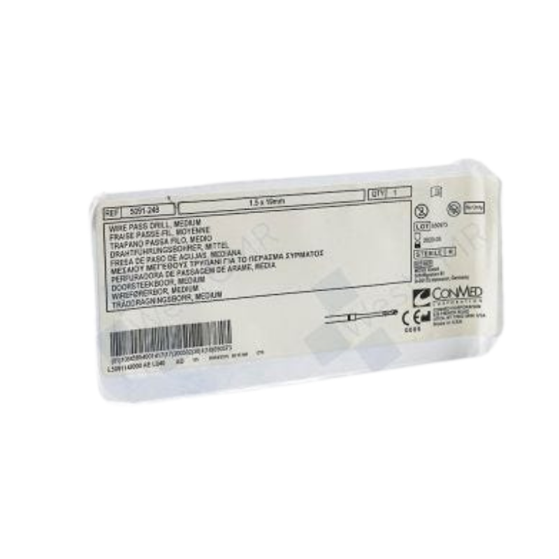 CONMED 5091-248 WIRE PASS DRILL 1.5X19MM CONMED 5091-248 WIRE PASS DRILL 1.5X19MM
