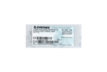 DEPUY SYNTHES 02.226.126 Headless Compression Screw 26mm