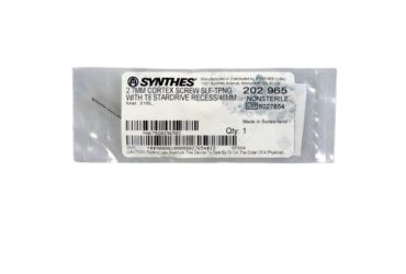 DEPUY SYNTHES 202.965 2.7MM CORTEX SCREW T8 46MM