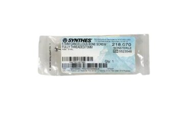 DEPUY SYNTHES 218.070 6.5MM FT CANCEL SCREW 70MM