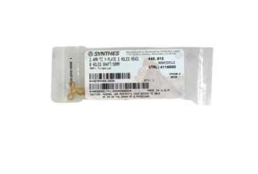 DEPUY SYNTHES 449.915 2.4MM TI Y-PLATE 3/8 HOLE 56MM