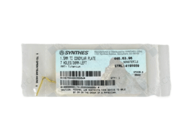 DEPUY SYNTHES 446.63.96 1.5MM TI CONDYLAR PLATE 7H 36MM LEFT