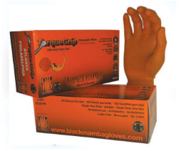 Orange Torque OTG140 8 Mil Nitrile Disposable Gloves XX Large 100 per Box