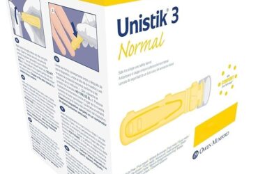 Unistik Pro High Flow Top-Activated Safety Lancets 21G x 2.0mm – Precise and Reliable, 200 Count per Box (20 Boxes per Case)