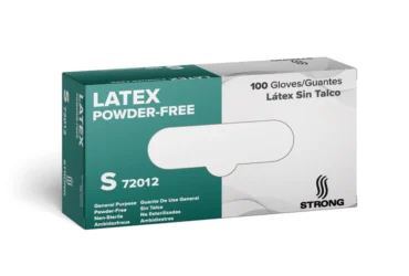 STRONG Latex Glove - Powderfree - Small	72012	100 per box, 10 boxes/case