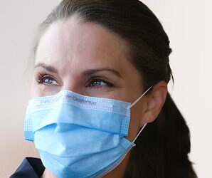 ProGear, Pro-Lite Surgical Mask, ASTM Level 1, Tie, Blue