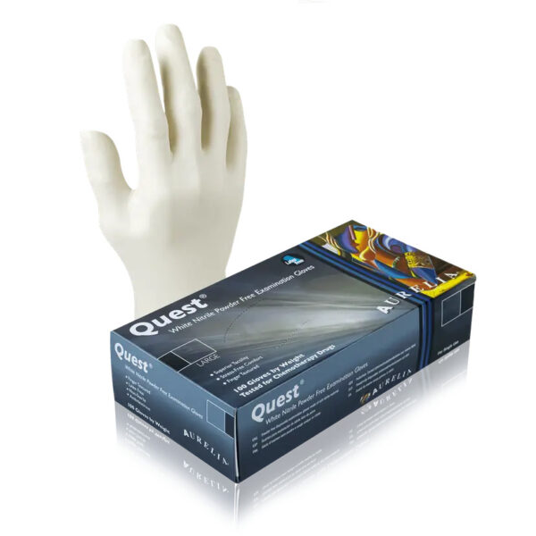 Aurellia Quest S Nitrile Powder-Free Examination Gloves, 1000 per Case
