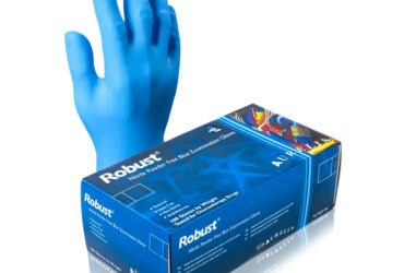 Aurellia Robust M Nitrile Powder-Free Examination Gloves, 1000 per Case