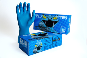 Blue Mamba BLU140 6 Mil Nitrile Disposable Gloves XX Large 100 per Box