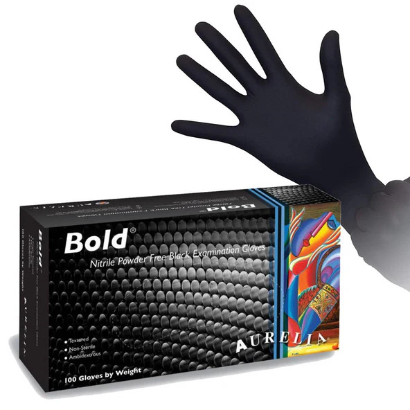 Aurellia Bold XL Nitrile Powder-Free Examination Gloves – 1000 per Case