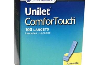 Unilet ComforTouch Alternate Site Lancets 26G.